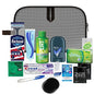Convenience Kits International Men’s Premium 15-Piece Assembled Travel Kit Featuring: Gillette and Barbasol Shave Products - size: 15-Piece
