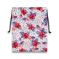 US Flags Gymnasts Grip Bags Patriotic Small Drawstring Bag for Independence Day - color: American Flag Red, size: 12"(H)*9.25"(W)