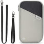 VanFn RFID Travel Passport Wallet, Family Passport Holder, Trip Document Organizer P.Travel Series - color: Grey