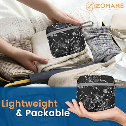 ZOMAKE Ultra Lightweight Packable Backpack 25L - Foldable Hiking Backpacks Water Resistant Small Folding Daypack for Travel(Starry sky print) - color: Starry Sky Print