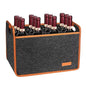 Foyego 12 Bottle Wine Tote Bag, Insulated Thermal Padded Wine Carrier Tote, Reusable Wine Bags for Wine Bottles Travel, Camping and Picnic, Perfect Wine Lover Gift - color: 12 Bottle