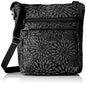 Baggallini Pocket Crossbody Bags for Women 8x8 Small Lightweight Durable Water-resistant Travel Purse W/Rfid - color: Midnight Floral