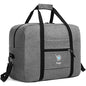 Bago Personal Item Travel Bag For Airlines - Fits As 18x14x8 inches Travel Bag Spirit & Frontier Airlines - Foldable Duffle Bag For Travel - Personal Item Bag Small Carry On Bag For Air Travel - color: SnowGray