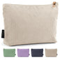 MAGEFY Makeup Bag Small Cosmetic Bag for Women - color: Beige