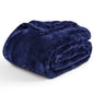 Berkshire Blanket Classic Extra-Fluffy™ Plush Blanket King Size, Soft Fuzzy Fluffy Long Hair Blanket for Couch Sofa Bed, Atlantis Dark Blue, 90x108 Inches - color: Atlantis Blue, size: King/Cal King