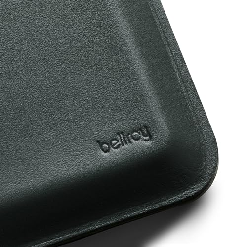 Bellroy Apex Note Sleeve – (Molded leather billfold wallet, RFID protected) - Everglade - color: Everglade