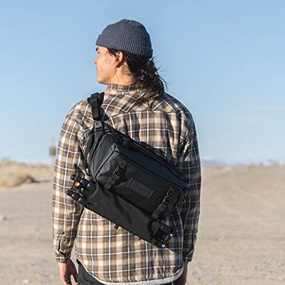 WANDRD ROGUE V1 9L Sling: Compact Camera Sling and Crossbody Bag with Fast Access, 3-Way Carry– Lightweight Everyday Bag Great for Travel, Photography, and Daily Use (Black) - color: Black, style: 9l