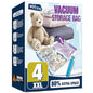 XXL Jumbo 47''X35'' Vacuum Storage Space Bags Extra Large for Blanket Bedding Comforters with Hand Pump (4 Pack) - size: 4-XXL