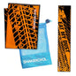 SHAKEitCOOL Original Cooling Towel – Be Cool in Style - Heat Relief, Soft, Lightweight, Sun Protection, Easy Clean - Perfect for Biking, Running, Yoga, Gym, Gardening - Eat My Dust - color: Eat My Dirt