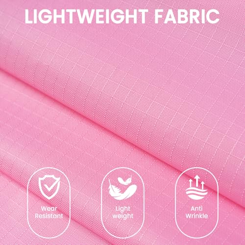 BAGAIL 6 Set Ultralight Compression Packing Cubes Packing Organizer for Travel Accessories Luggage Suitcase Backpack - color: Pink70D, style: Mesh Pattern