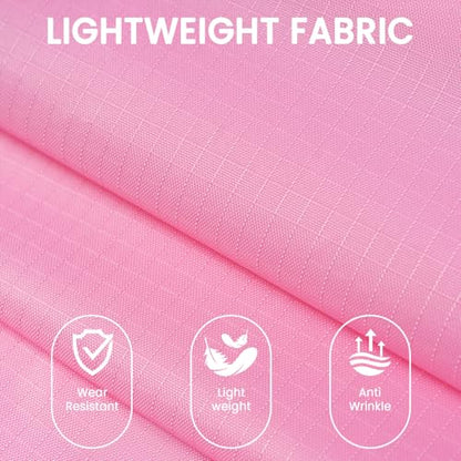 BAGAIL 6 Set Ultralight Compression Packing Cubes Packing Organizer for Travel Accessories Luggage Suitcase Backpack - color: Pink70D, style: Mesh Pattern