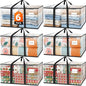 Fab totes Moving Bags Extra Heavy Duty Oversized Clear Storage Bags with Reinforced Handle and Double Zippers,Moving Supplies Totes for Storage Packing Dorm Room Essentials Alternative to Moving Boxes - size: 88L