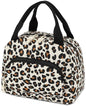 Lunch Bag Women Lunch Box for Women Adult Cute Insulated Lunch Bag Small Cooler Lunch Tote Bags for Work Picnic School (Leopard) - color: Leopard