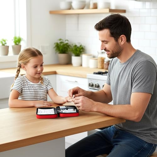 Small, First Aid and CPR Kit for children, toddler, and kids. Large Variety of Bandages to fit your childs injuries. Perfect travel first aid kit, Diaper Bag, Backpack, Car, and More. Quick and Effect - size: Small