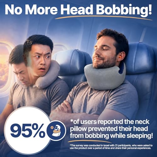 ComfyNap® Versatile Travel Neck Pillow for Airplane [Patented], 9 Positions in 3 Techniques, Plane Pillow with Pure Memory Foam, Travel Pillow with HeadRest Flight Sleep, Travel Essential - Earth - color: Earth
