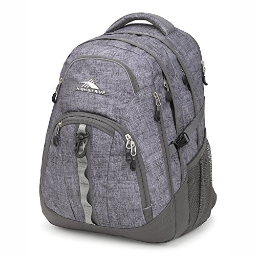 High Sierra Access 2.0 Laptop Backpack, Woolly Weave/Slate, One Size - color: Woolly Weave/Slate