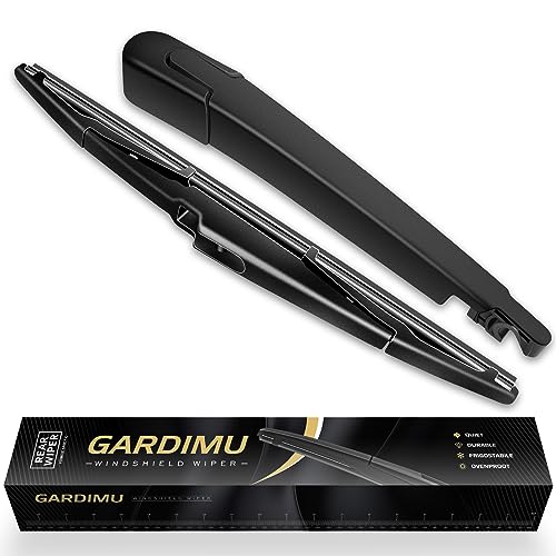 Replacement for Hyundai Santa Fe 2019 2020 2021 Rear Windshield Wiper Blade and Arm Assembly-Car Back window wiper Arm Blade Complete Set - size: For Hyundai Santa Fe 2019-2021