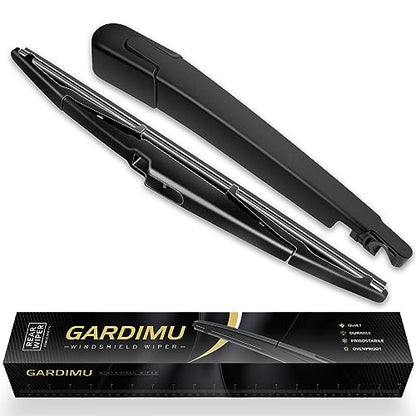 Replacement for Hyundai Santa Fe 2019 2020 2021 Rear Windshield Wiper Blade and Arm Assembly-Car Back window wiper Arm Blade Complete Set - size: For Hyundai Santa Fe 2019-2021
