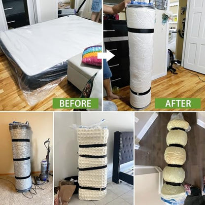 King Size Mattress Vacuum Bag for Memory Foam Latex Mattress Upto 14 Inch, Moving Shipping and Storage - size: CAL KING / KING