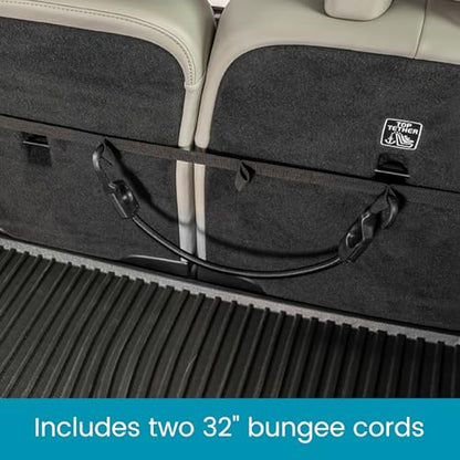 High Road Trunk Organizer Cargo Strap with Bungee Cords and Carabiners for SUVs, Hatchbacks and Vans