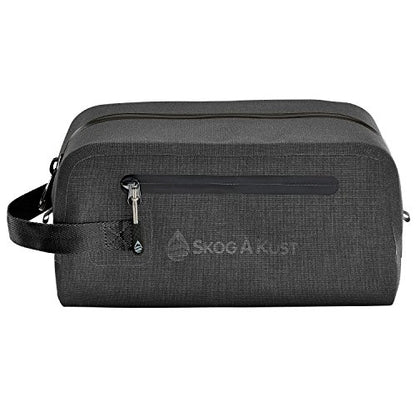 Skog Å Kust DoppSåk Waterproof & Leak-Proof Travel Toiletry Bag | Large, Black - color: Black, size: Large