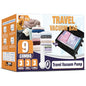 Travel Vacuum Bags with Electric Pump, Vacuum Travel Bags for Luggage and Suitcase, Combo 9 Pack - size: 9-combo