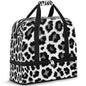 Travel Duffel Bag Animal Leopards Print Weekender Bag with Shoe Compartment Foldable Overnight Bags for Travel Sports Lightweight Gym Bags for Men Women - color: Animal Leopards Print