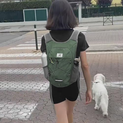 SKYSPER Foldable Hiking Backpack - 10L/15L Small Lightweight Daypack Breathable Travel Backpacks - color: Green, size: 10 l