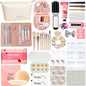Bridal Emergency Kit for Wedding Day, Women's 40+ Essentials Items for Bride with Cosmetic Bag, Must-Haves for Wedding & Daily Travel, All-in-One Survival Set, Perfect Bride Wedding Gift