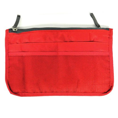 Wrapables® Unisex Bag Insert Organizer, Travel Bag Organizer - Red - color: Red