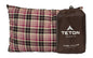 Teton Sports Camp Pillow; Great for Travel, Camping and Backpacking; Washable, Brown - color: Brown