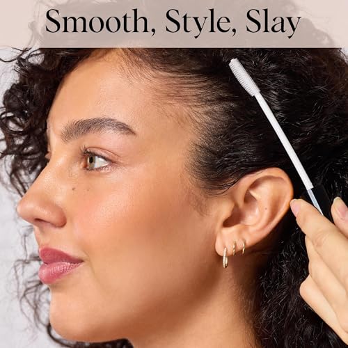 Kitsch Hair Taming Wand - Fly Away Stick For Hair with Biotin, Aloe & Vitamin E | Clear Hair Mascara for Flyaways, Slick Back Style | Travel Size | Ideal Gifts for Women - 18mL