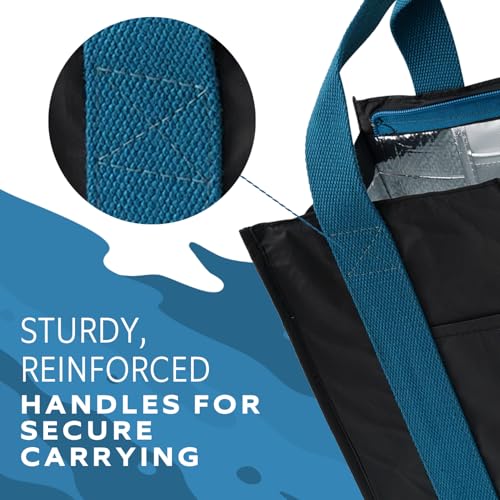 VonNova Women’s Insulated Lunch Bag – Cute Large 7L Lunch Tote for Office – Durable Small Lunch Box for Women with Premium Cooler Insulation – Stylish Lunchbox for Adults, Nurses & Teachers - color: Célure