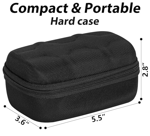 2 slots watch storage box, portable hard watch travel box, watch storage display storage box, padded watch portable box for watches - size: 2 Slot