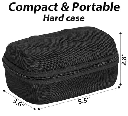 2 slots watch storage box, portable hard watch travel box, watch storage display storage box, padded watch portable box for watches - size: 2 Slot