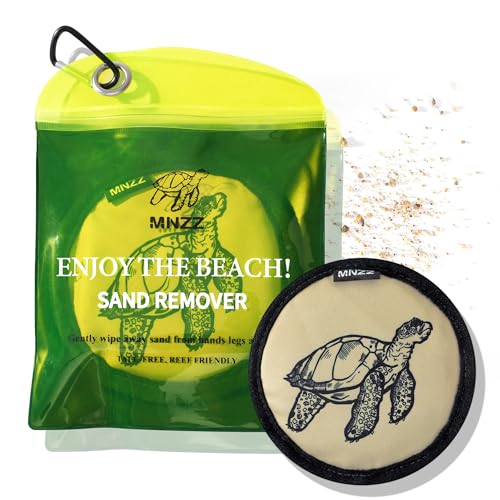 Beach Sand Remover Sand Eraser Wipe Mitt Family Women 2026 Summer Gift Beach Towels Vacation Essentials Mexico Costa Rica Trip Must Haves Hawaii Honeymoon Accessories Alaska Cruise Ship Gear 1Pcs - color: 1pcs Cute Round Turtle