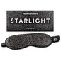 TheSleepGuard Pure Silk Sleep Mask [100% 6A Mulberry Silk, 22 Momme] Light Blocking Travel Essentials. Eye Masks for Sleeping. Black Oeko-Tex Blindfold. Eye Covers for Men & Women - color: Starlight Print