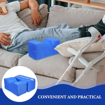 Foot Elevator Pillow for Hand and Foot Protection Ankle Cushion and Heel Support Pad Pressure Relief Leg Rest for Elderly Bedridden Patients Washable and Detachable 7.87X3.94X0.1 Inches