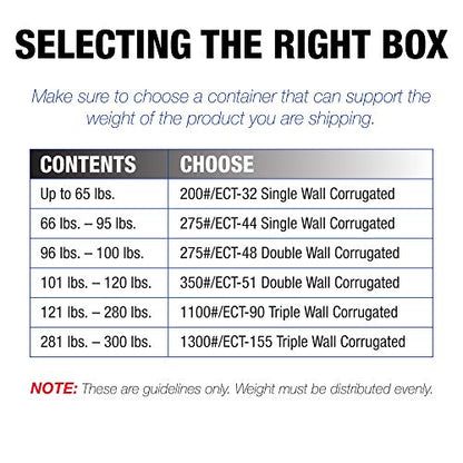 TAPE LOGIC 13 x 7 x 7 Corrugated Cardboard Boxes, Long 13"L x 7"W x 7"H, Pack of 25 | Shipping, Packaging, Moving, Storage Box for Home or Business, Strong Wholesale Bulk Boxes - size: 13" x 7" x 7"