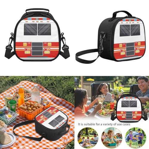3pcs Kids Boys Backpack Sets with Reusable Insulated Lunch Box Big Capacity Pen Case Set,Car Daypack for Elementary Primary,Back to School Supplies - color: Car