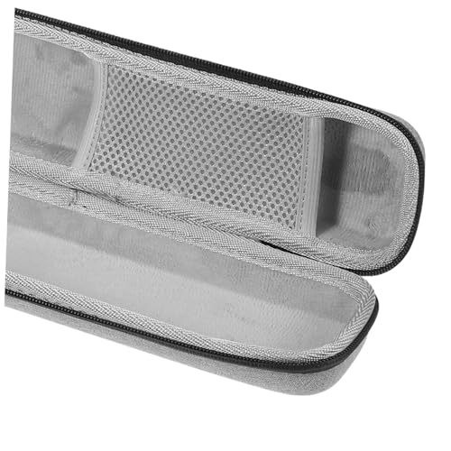 FOMIYES Straightener Travel Case Shockproof Curling Iron Holder for Home Storage Pouch for Hair Tools Grey - color: Grey