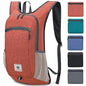 Esup 15L Lightweight Hiking Backpack Foldable Small Travel Backpack Packable Camping Backpack for Women Men (Dark Orange) - color: Dark Orange