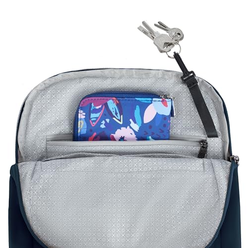 Travelon Anti-Theft Runways Compact Backpack - color: Ocean