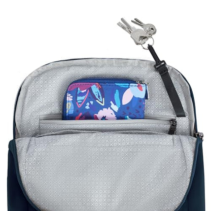 Travelon Anti-Theft Runways Compact Backpack - color: Ocean
