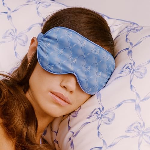 slip Pure Silk Contour Sleep Mask: Protect Your Delicate Lashes with Our Innovative, Lash-Friendly Design. Experience Uninterrupted Beauty Sleep with Slipsilk™ Comfort, 1 Contour Mask, Bluebelle - color: Bluebelle