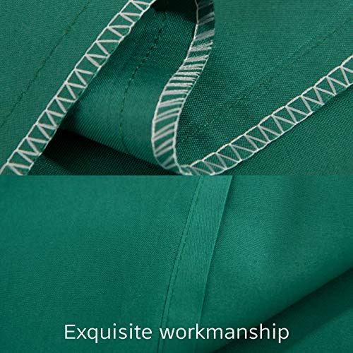 NTBAY Egyptian Cotton Toddler Pillowcases - Set of 2 - Travel Pillow Cases - 500 Thread Count Cotton 13x18 Pillow Covers - Envelope Closure Nursery Pillowcases, 13x18 Inches, Dark Green - color: Dark Green