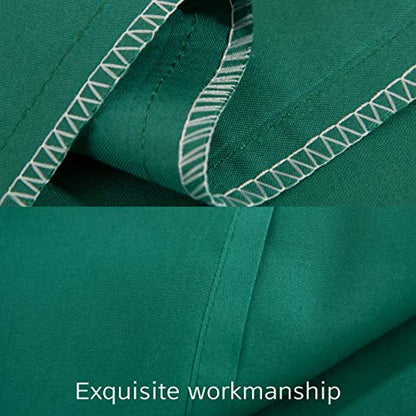 NTBAY Egyptian Cotton Toddler Pillowcases - Set of 2 - Travel Pillow Cases - 500 Thread Count Cotton 13x18 Pillow Covers - Envelope Closure Nursery Pillowcases, 13x18 Inches, Dark Green - color: Dark Green