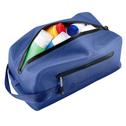 Skog Å Kust DoppSåk Waterproof & Leak-proof Travel Toiletry Bag | Large Blue - color: Blue, size: Large