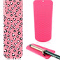 Shappy 2 Pcs Heat Resistant Hair Tools Bag Curling Iron Travel Case Cover Neoprene Flat Iron Holder Travel Case and Silicone Mat Pouch for Hot Hair Tools Storage Organizer(Leopard Style) - style: Leopard Style