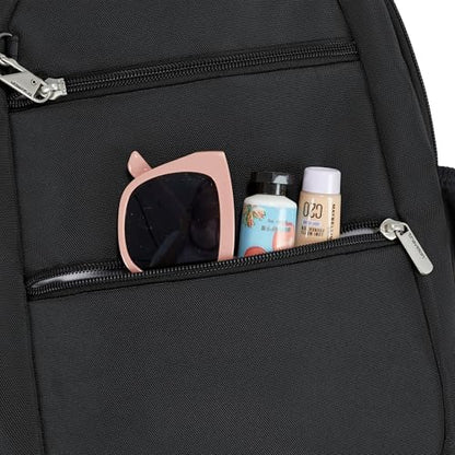 Travelon Anti-Theft Classic Convertible Sling Backpack - color: Black